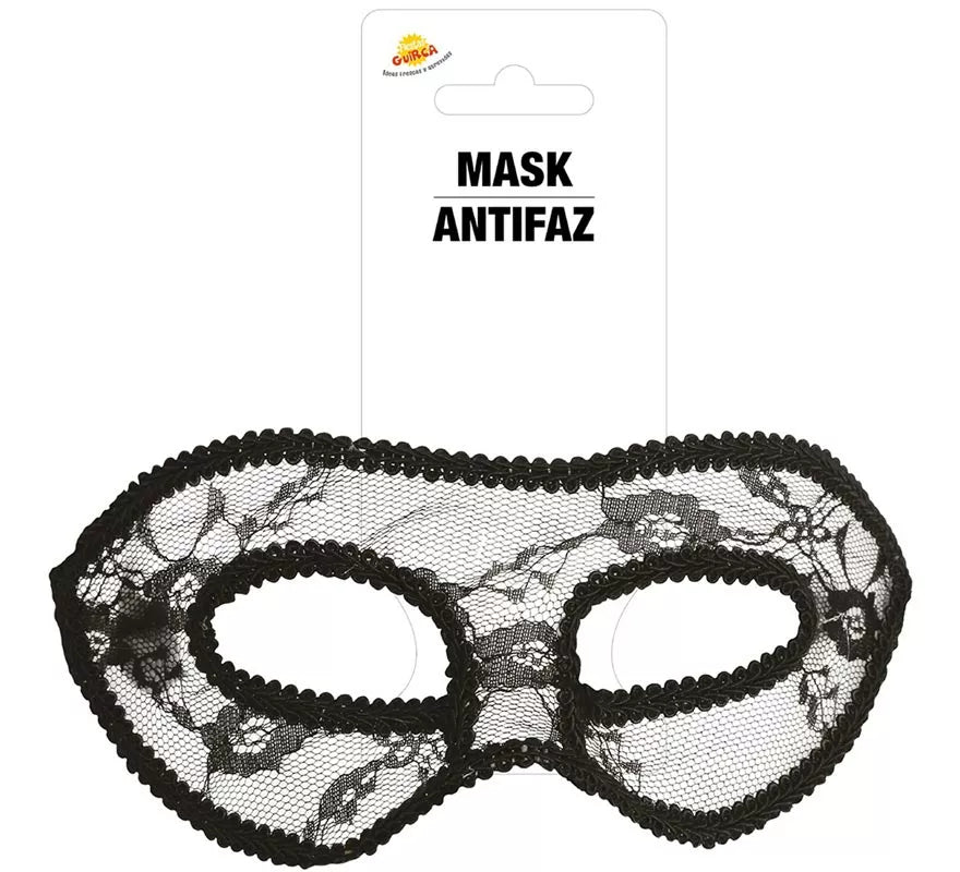 Translation missing: it.Antifaz de puntilla negro