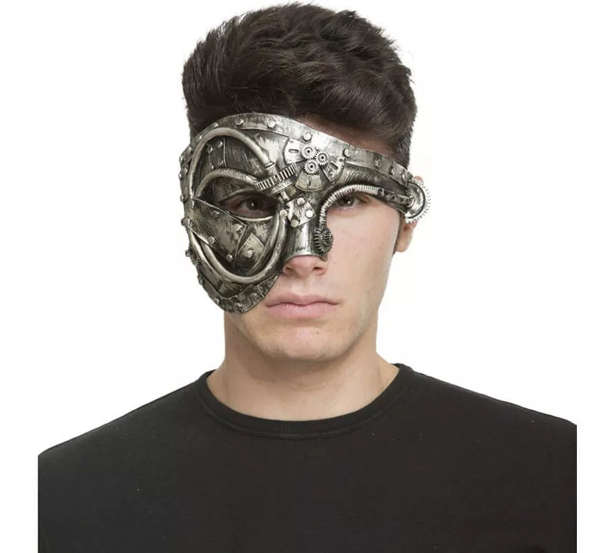Translation missing: it.Antifaz de Steampunk Media Cara