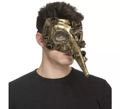 Maschera naso lungo steampunk