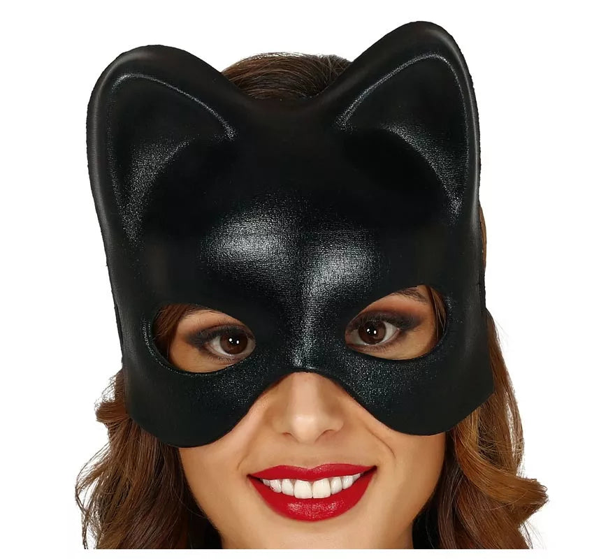 Antifaz de Súper Gata Negro