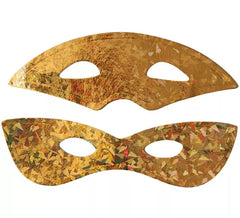 Maschera per gli occhi d'oro in modelli assortiti