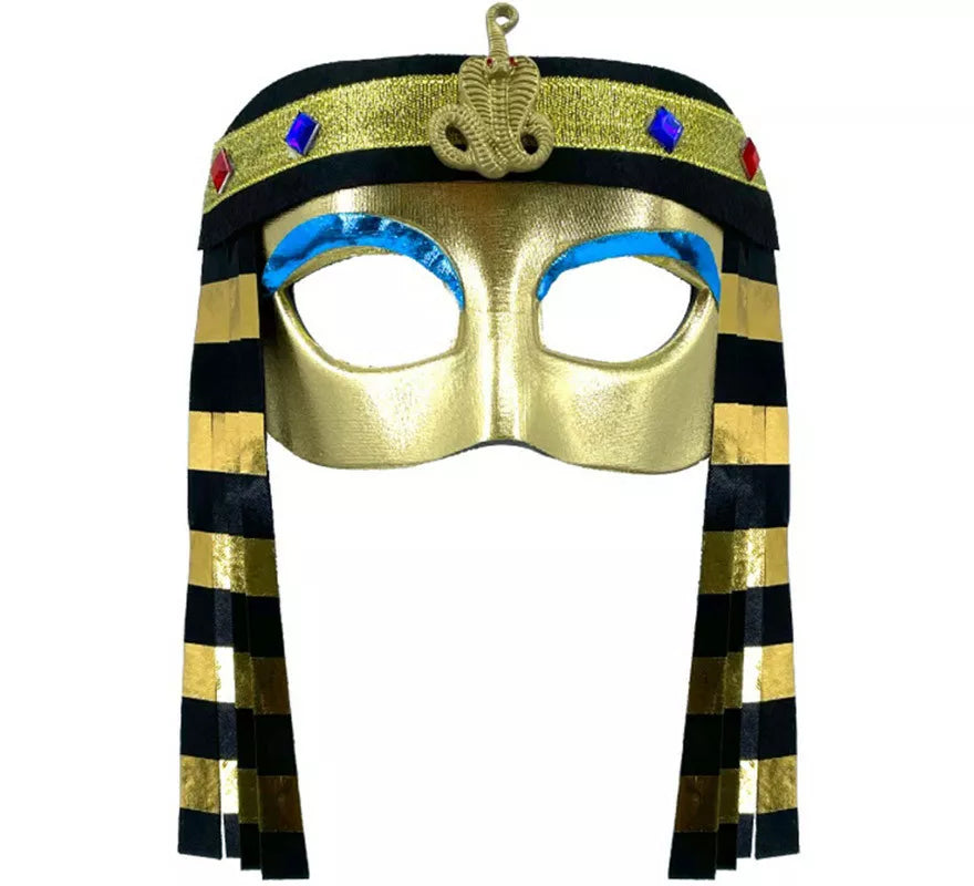 Translation missing: it.Antifaz Egipcio Cleopatra dorado