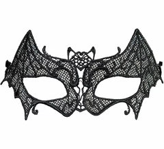 Maschera da pipistrello in pizzo