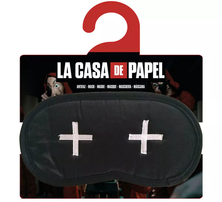Translation missing: it.Antifaz Negro con Cruces de La casa de papel