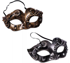 Maschera steampunk in 2 modelli assortiti