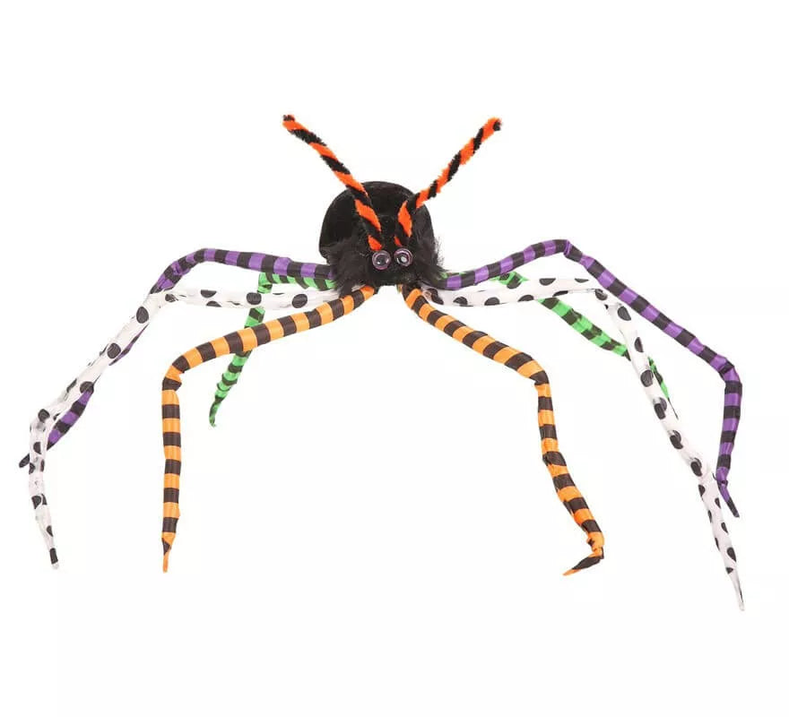 Translation missing: it.Araña con Patas de colores de 80 cm