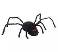 Araña negra con Luz, Sonido y Movimiento de 95x30x10 cm