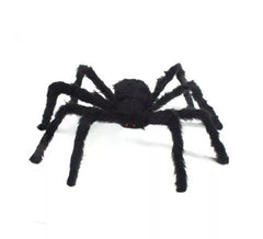 Ragno nero con zampe corte di 90 cm