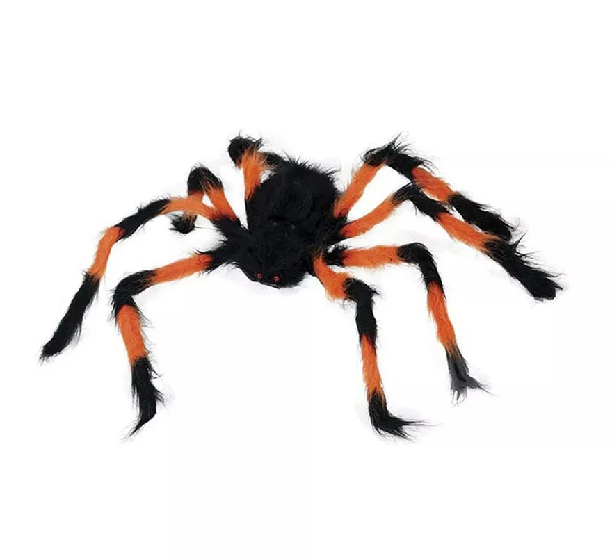 Translation missing: it.Araña Peluda naranja y negra de 75 cm