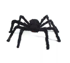 Ragno peloso nero di 125 cm
