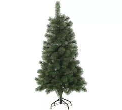 Albero di Natale helsinki con piede in metallo di 120 cm
