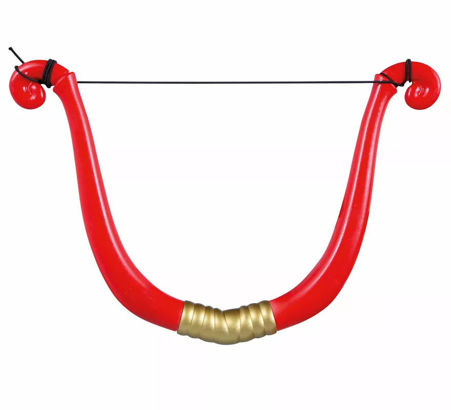 Translation missing: es.Arco Rojo de Cupido con Flecha de 58 cm