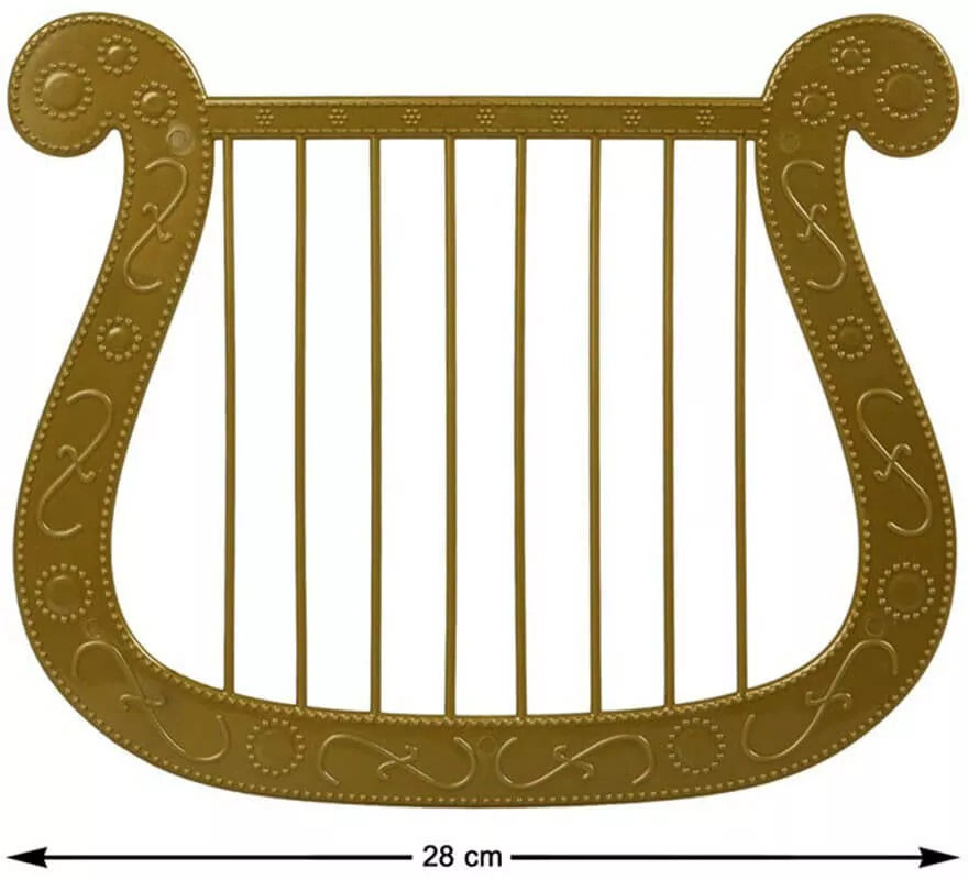 Translation missing: es.Arpa o Lira Dorada de 28x23 cm