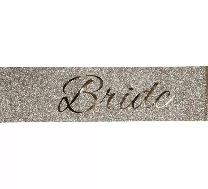 Translation missing: es.Banda Bride dorada adulta