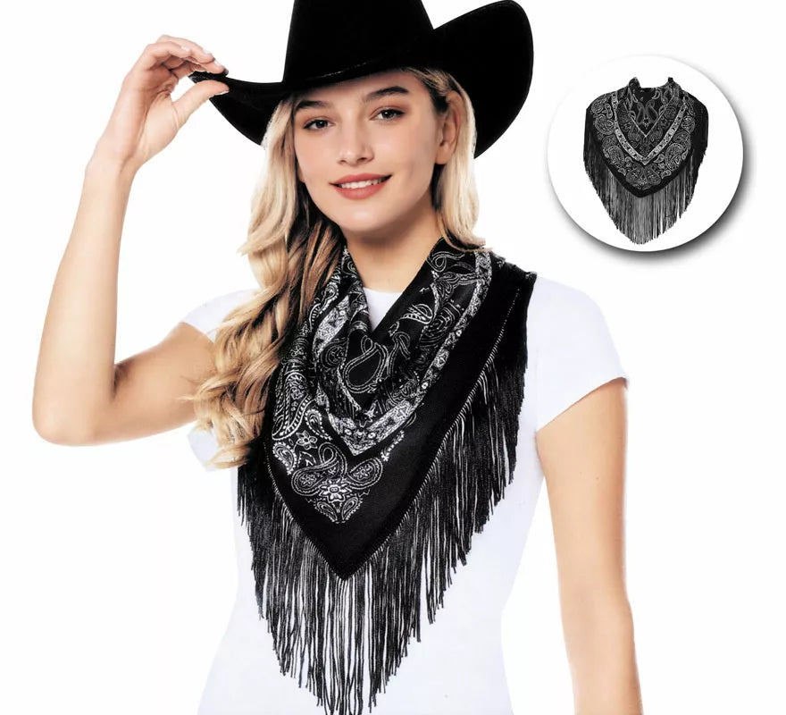 Translation missing: it.Bandana de Vaquero del Oeste con Flecos