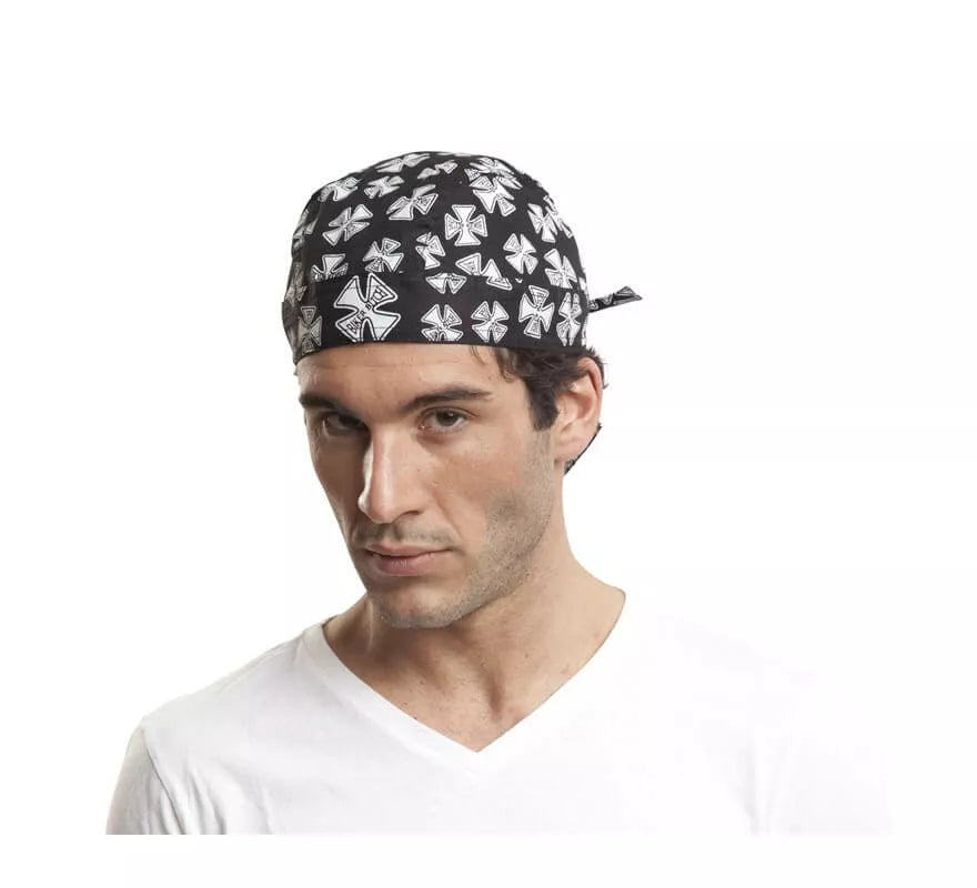 Translation missing: es.Bandana Motera con Cruces blancas