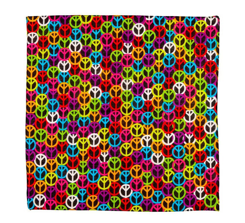 Bandana Símbolo de Paz de 55X55 cm