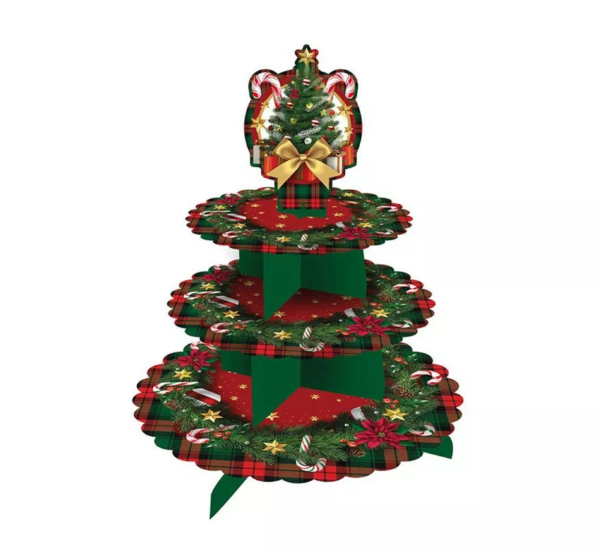 Translation missing: it.Bandeja Árbol de Navidad de 3 Pisos de 40x30 cm