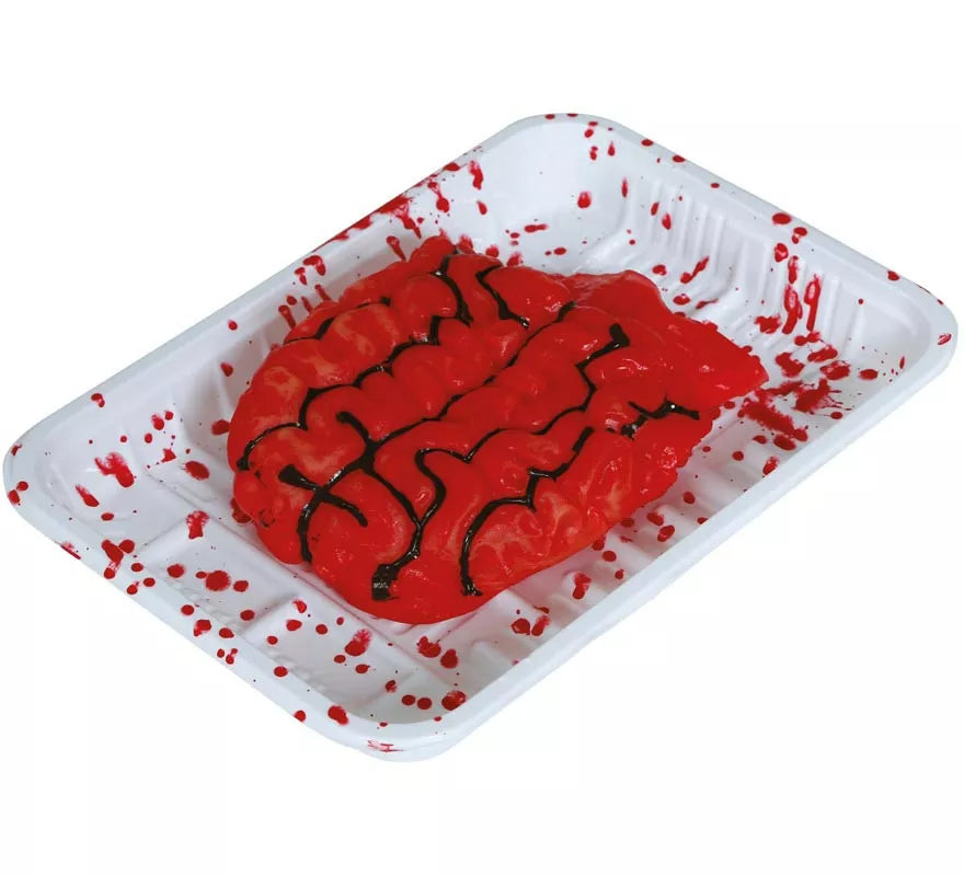Bandeja con Cerebro 18x13 cm