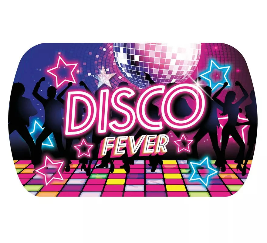 Translation missing: it.Bandeja Disco Fever de Plástico de 39x24 cm