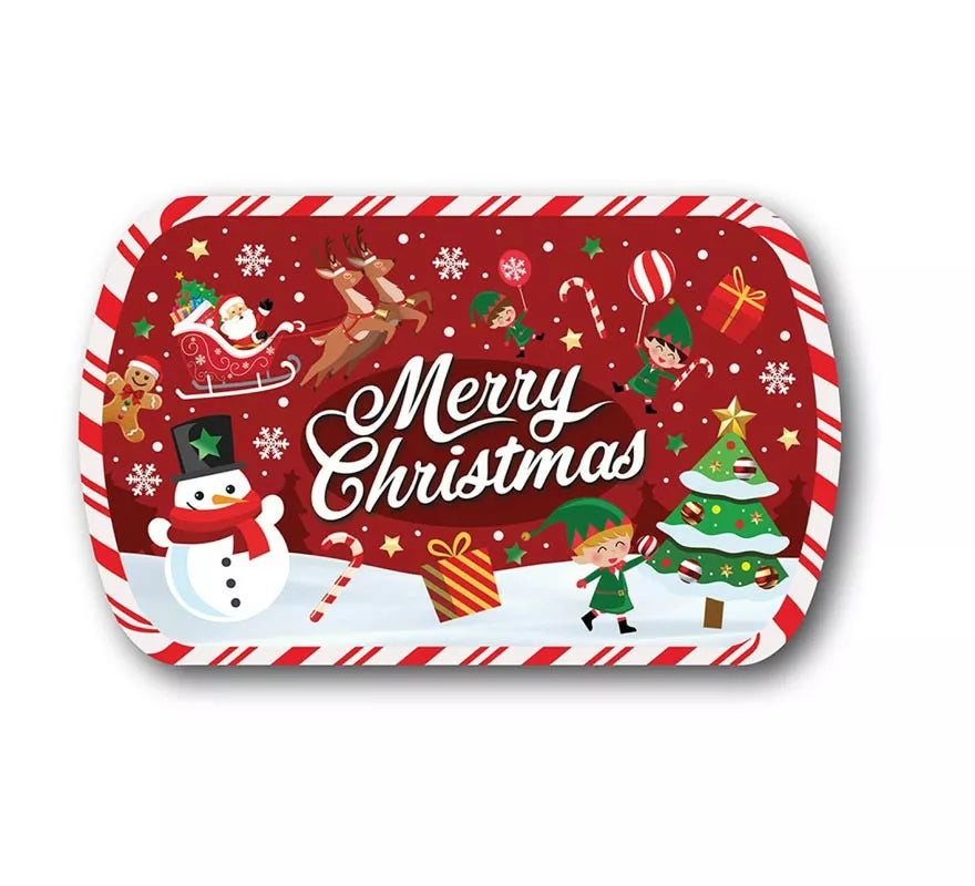 Translation missing: it.Bandeja Merry Christmas de pvc de 39x24 cm
