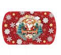 Bandeja Papá Noel de pvc de 39x24 cm