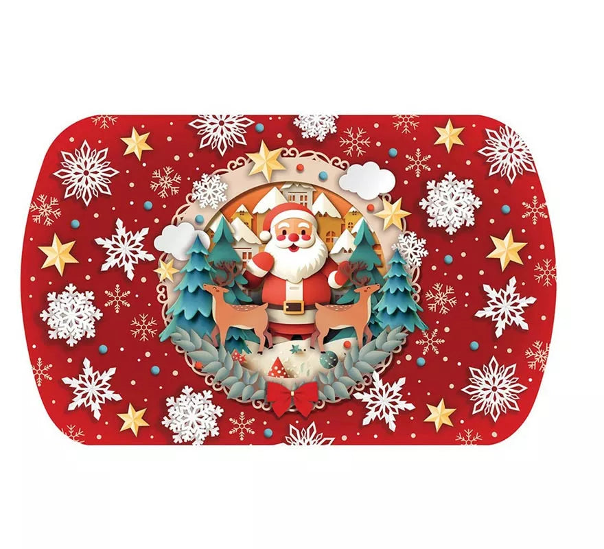 Translation missing: it.Bandeja Papá Noel de pvc de 39x24 cm