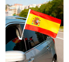 Bandiera Spagna per Auto 30x45 cm