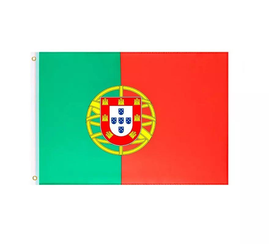 Translation missing: it.Bandera de Portugal Colgable de 180x90 cm