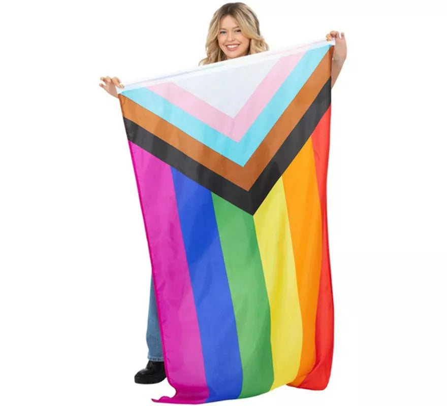 Translation missing: it.Bandera del Orgullo poliéster de 152x 91cm