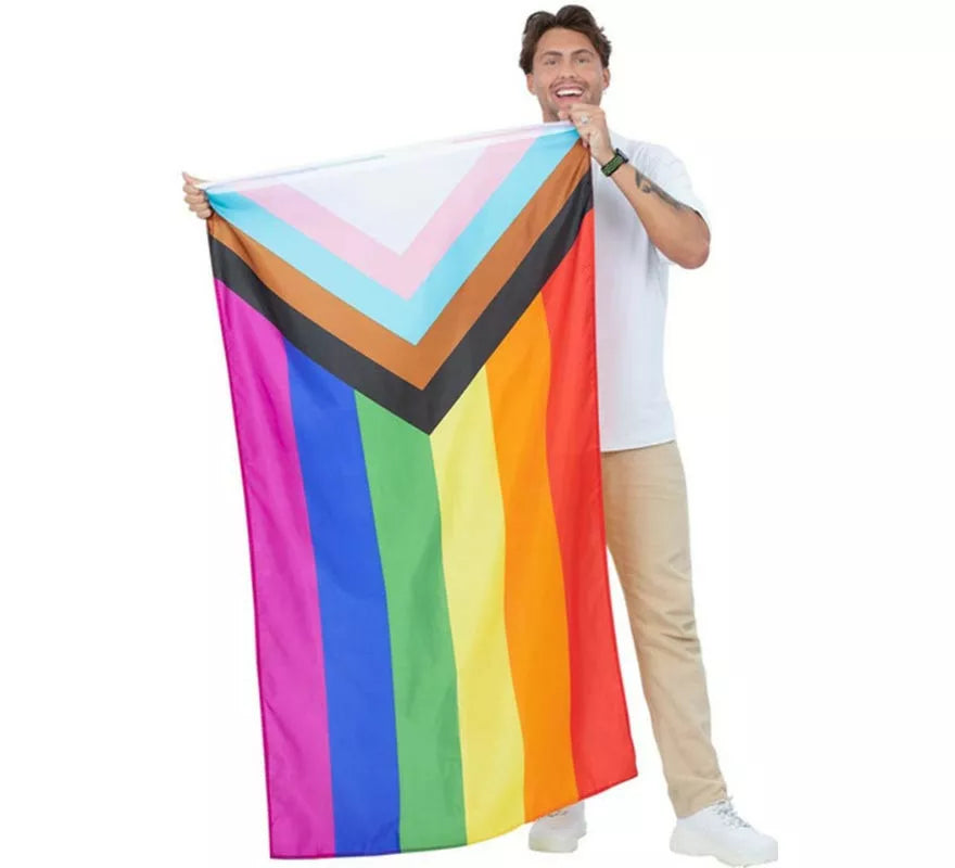 Translation missing: it.Bandera del Orgullo poliéster de 152x 91cm