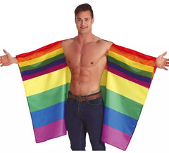 Bandiera Mantello Arcobaleno 145 X 90 cm