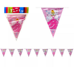 Banderillas principessa per 3 m di compleanno.