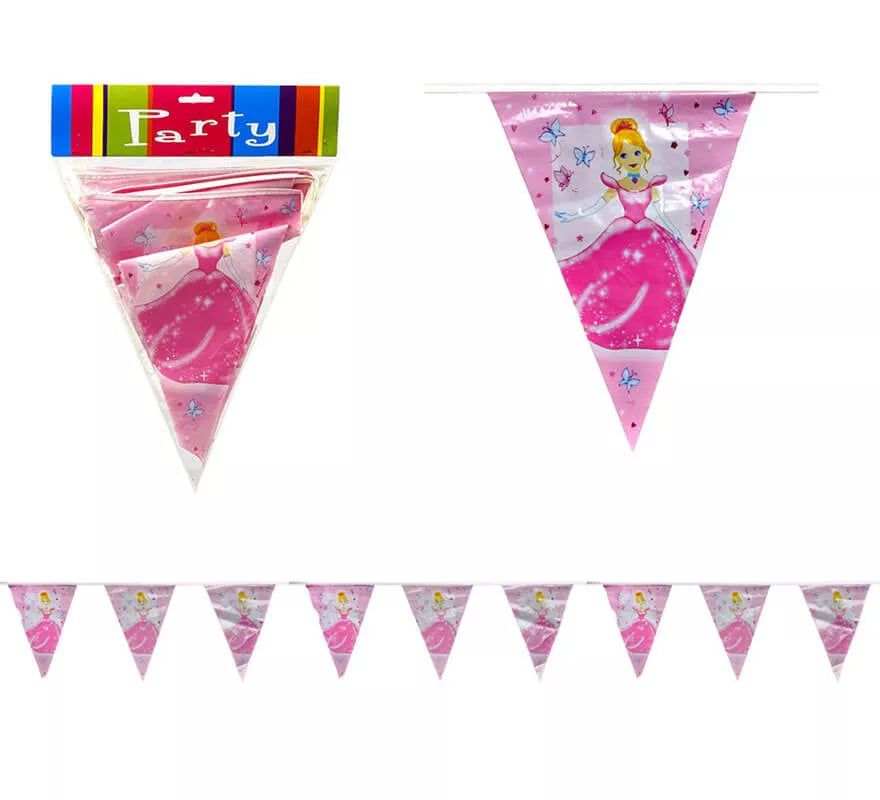 Translation missing: it.Banderillas de Princesa para Cumpleaños de 3 m