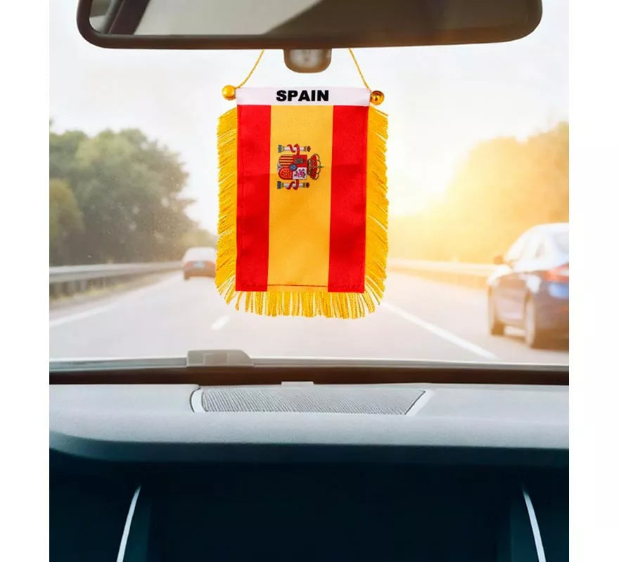 Translation missing: it.Banderín de España Colgable de 8x12 cm