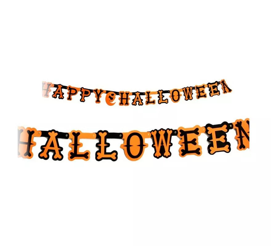 Translation missing: it.Banner o guirnalda Happy Halloween de 1,5 m