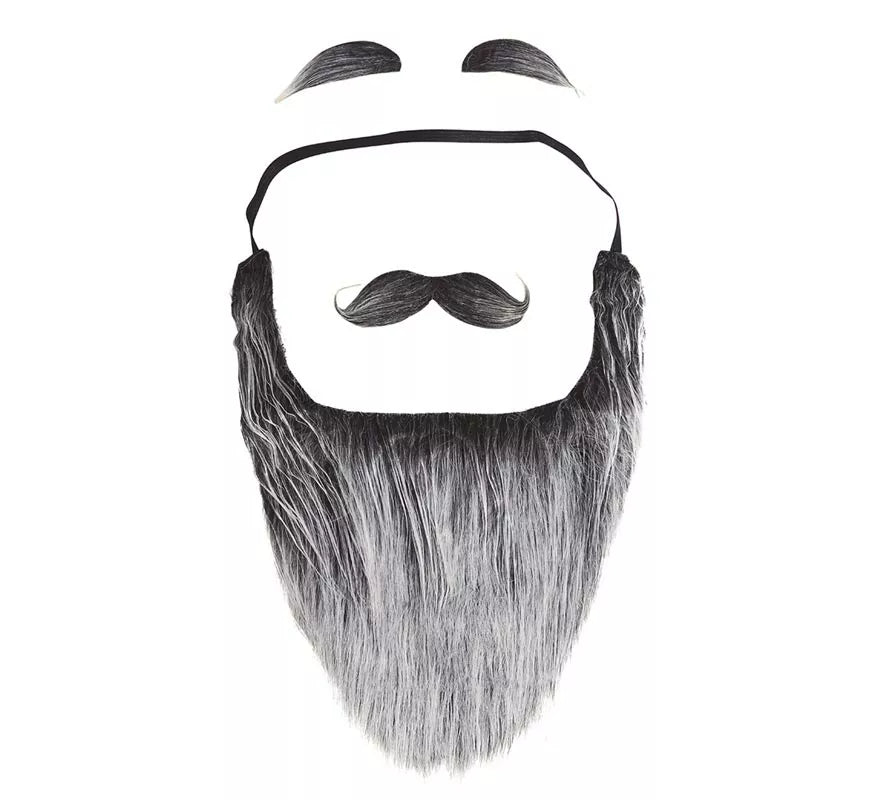 Translation missing: it.Barba con Bigote y Cejas Grises