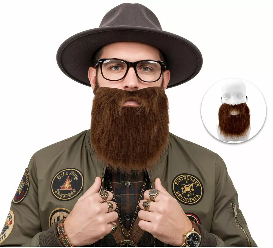 Translation missing: es.Barba de Hipster marrón