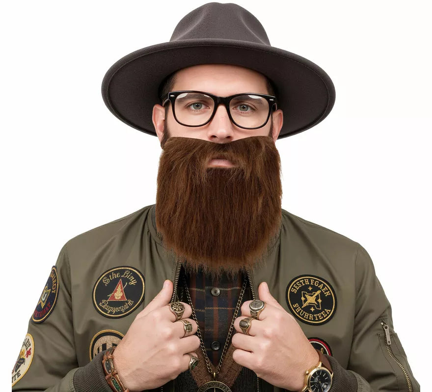 Translation missing: es.Barba de Hipster marrón