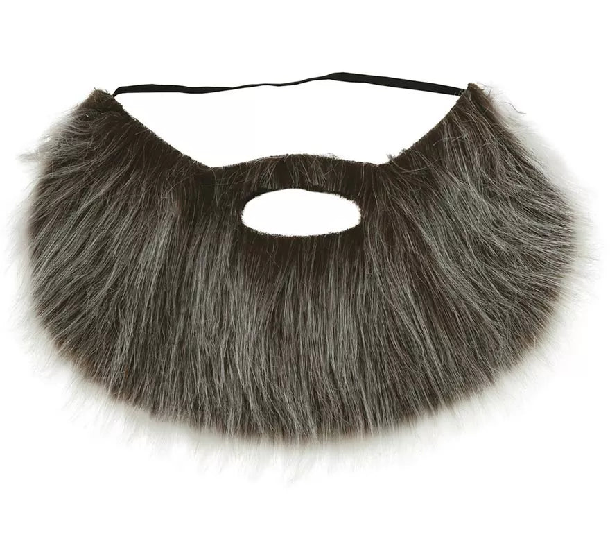 Translation missing: es.Barba y Bigote Gris con Goma Elástica