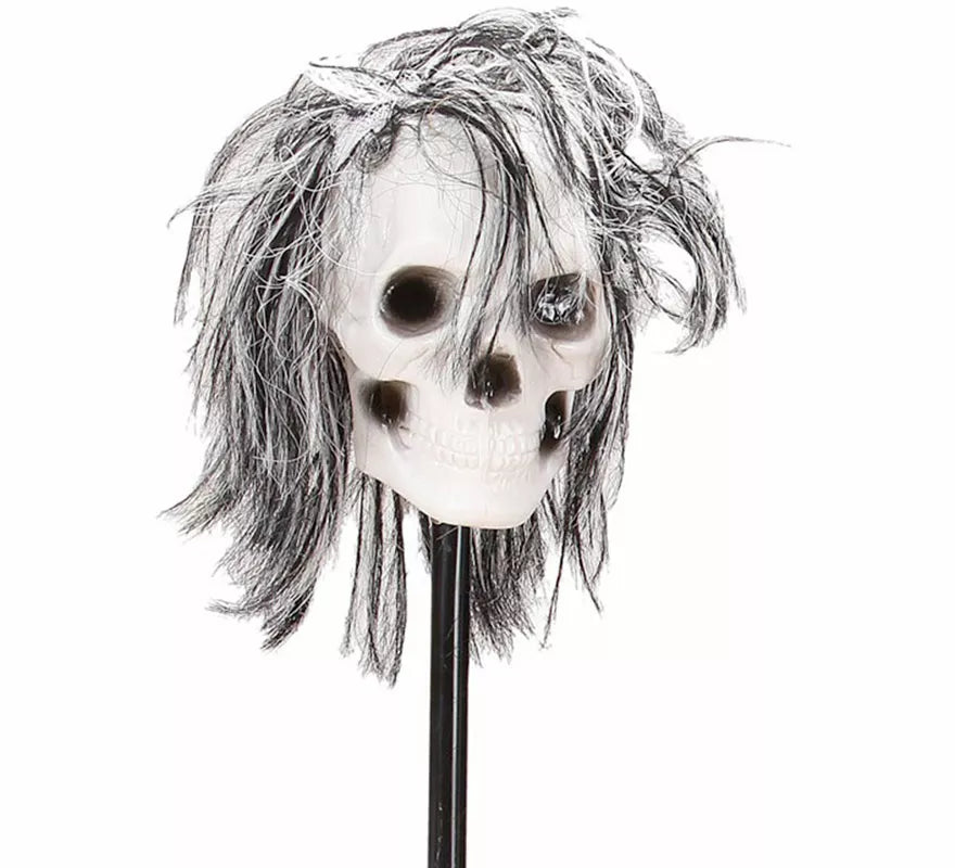 Bastón con Calavera Vudú de 120 cm
