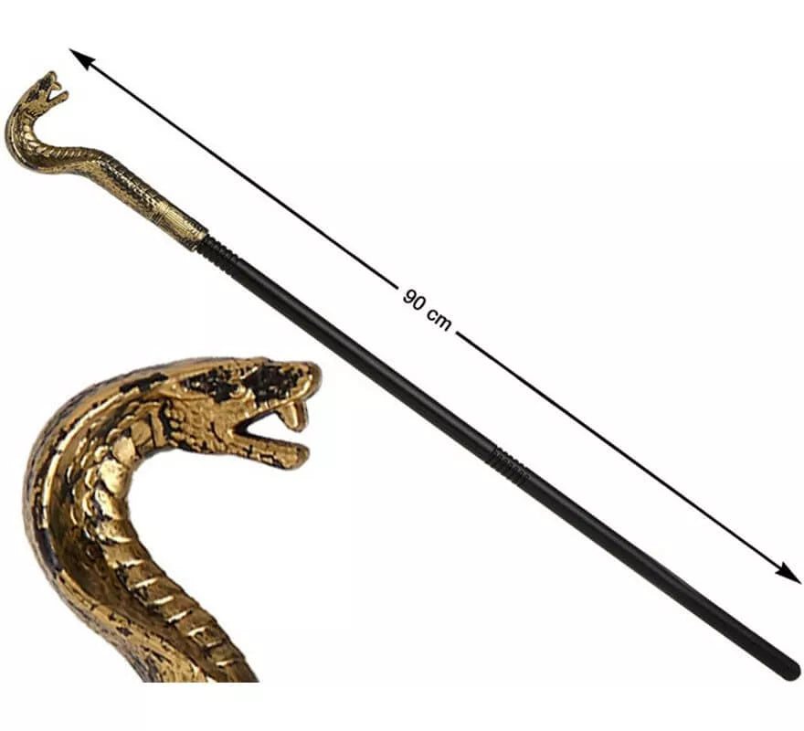 Translation missing: es.Bastón con Serpiente desmontable de 90 cm