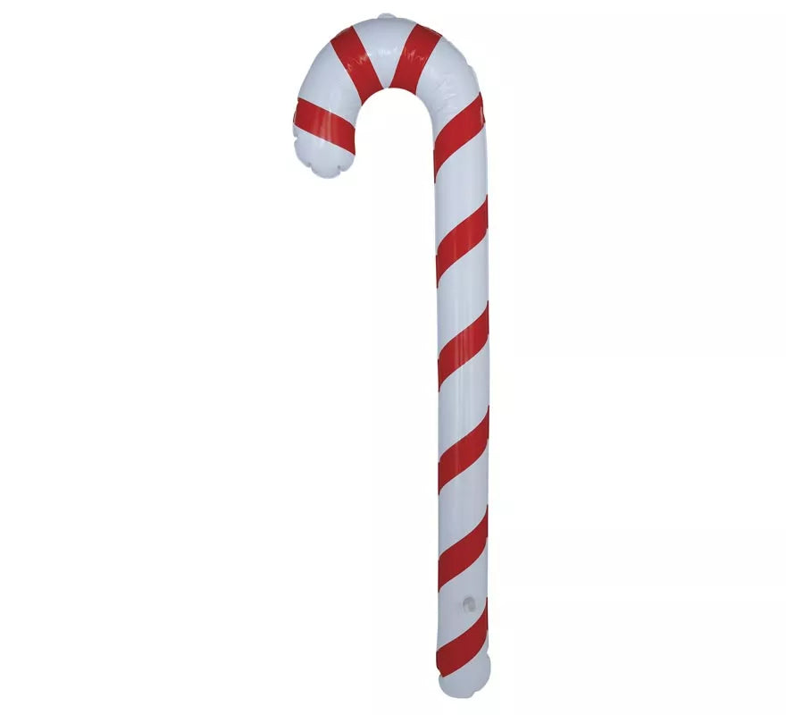Translation missing: it.Bastón de Caramelo de Navidad Hinchable de 90 cm