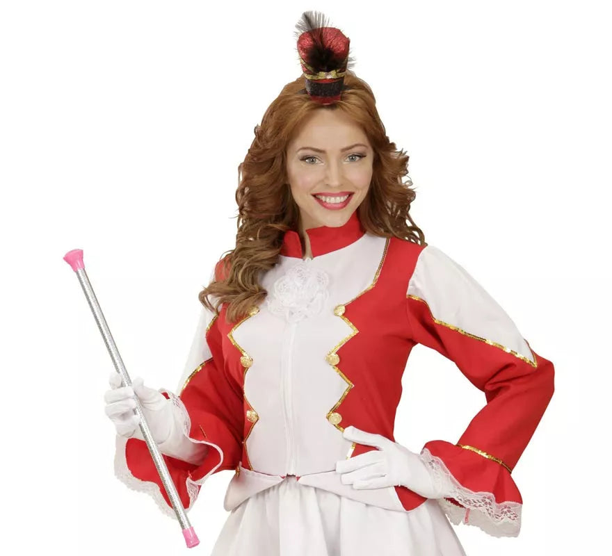 Translation missing: it.Bastón Majorette rosa Holográfico de 51 cm