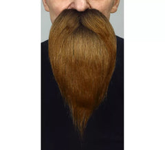 Bigote con Barba castaño