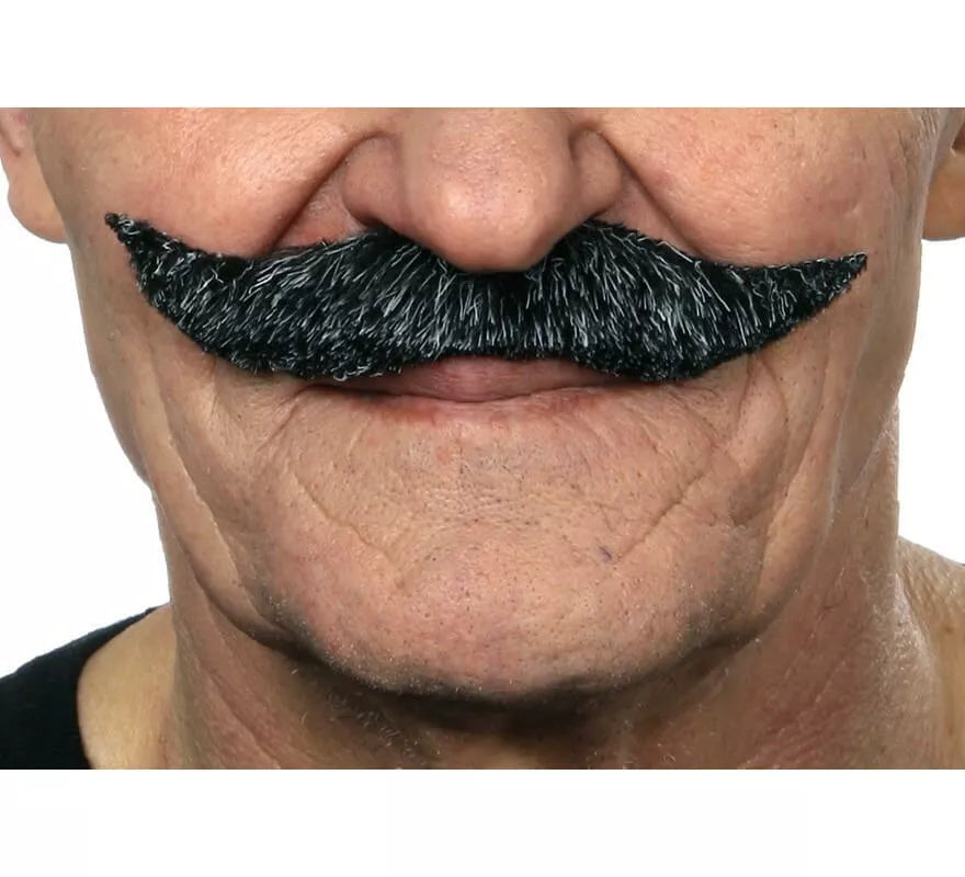 Translation missing: es.Bigote de Inglés negro canoso