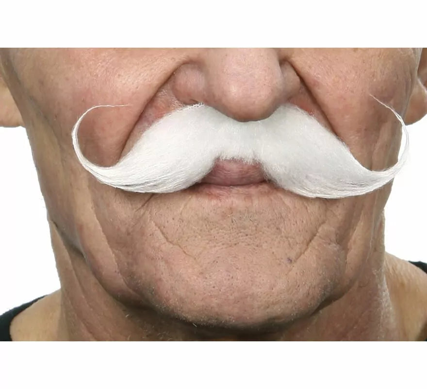 Translation missing: es.Bigote de Mosquetero blanco