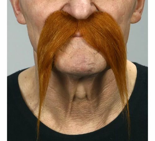 Bigote de Vikingo castaño