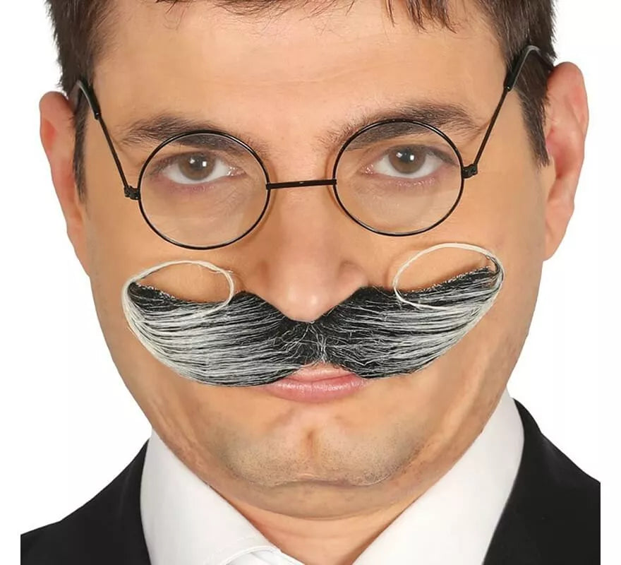 Translation missing: it.Bigote Ingles Canoso con Adhesivo