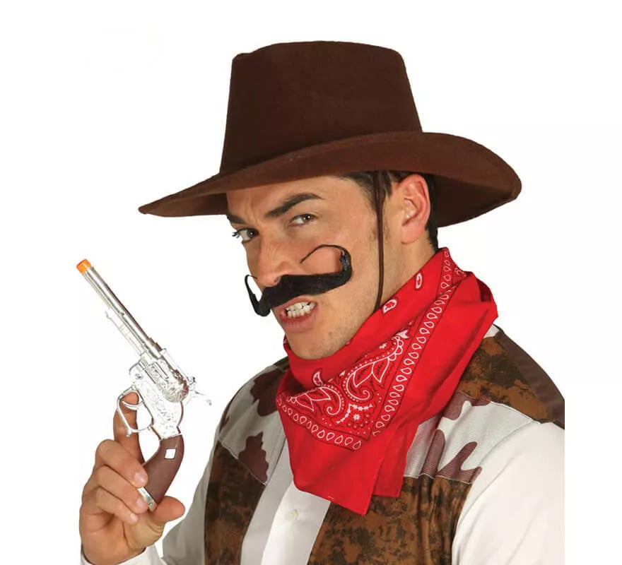 Translation missing: it.Bigote rizado negro de Vaquero